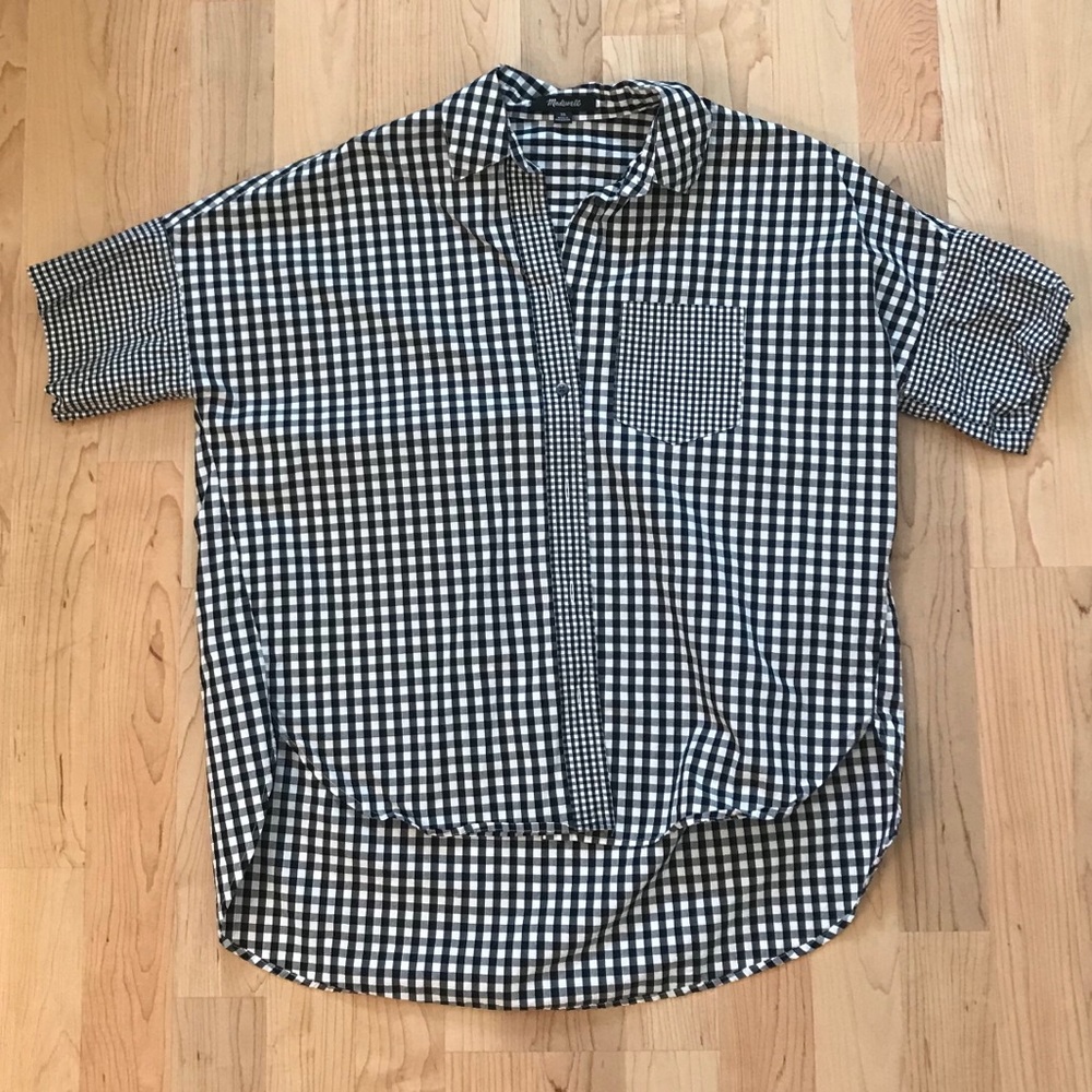 Madewell Gingham Courier Shirt